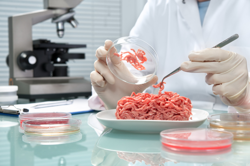 Not cooked. Formulated. There are entire labs dedicated to getting the texture of your minced meat right.