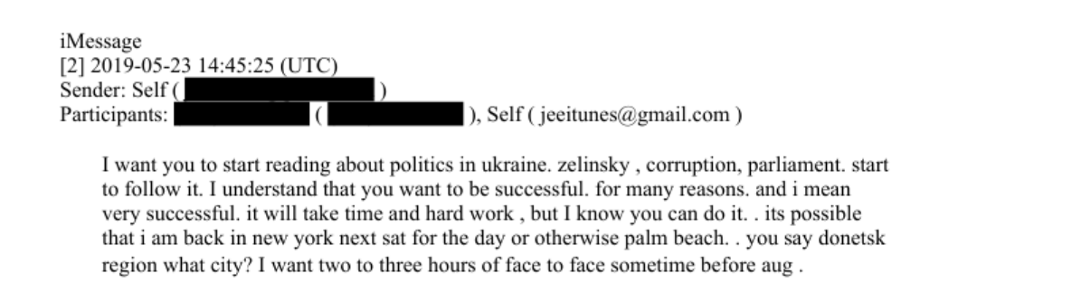 2019 message. "zelinsky, corruption, parliament". Nobody seemed to want to ask this question at the time.